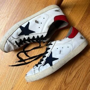 Golden Goose Super-Star Leather Sneakers